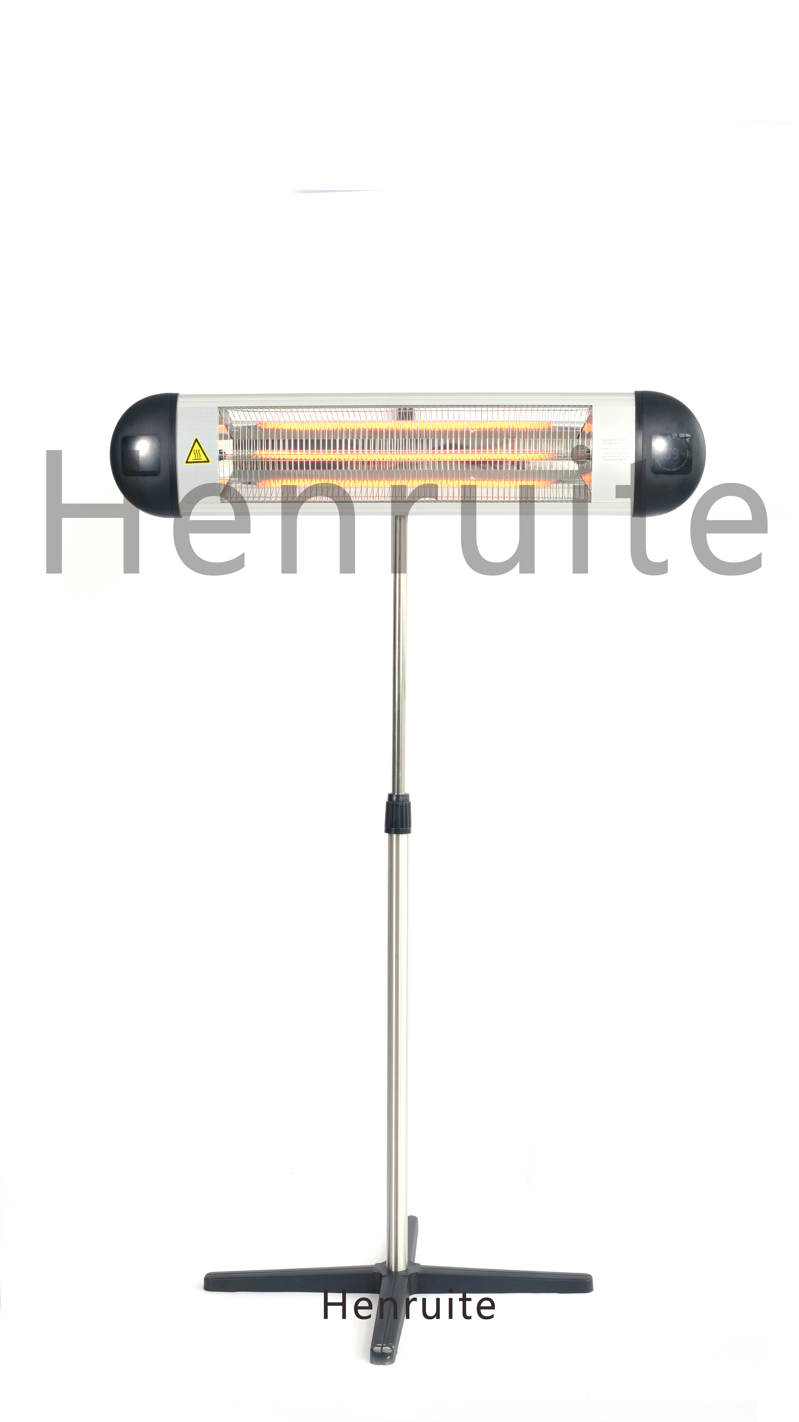 Infrared wall heater for bathroom